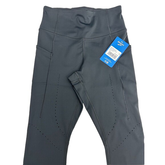 Brooks Method 3/4 Tight Women's Running Color Black Size Small New - Picture 5 of 16